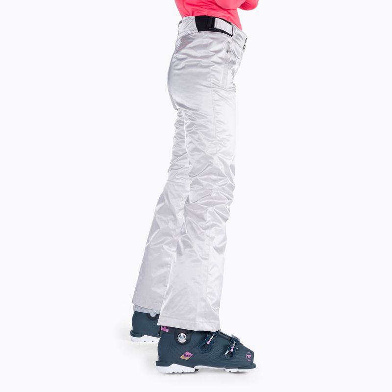 Dámské lyžařské kalhoty Rossignol Ski Metallic silver 2
