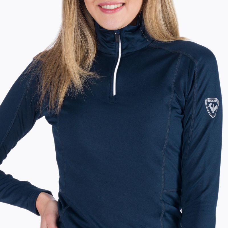 Dámská termální mikina Rossignol Classique 1/2 Zip navy 4