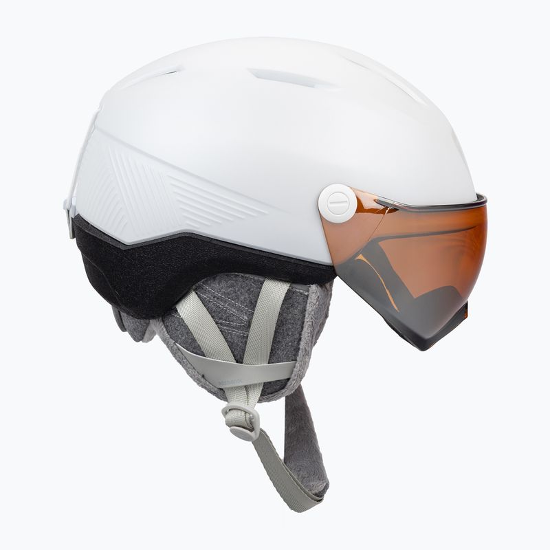 Dámská lyžařská helma Rossignol Fit Visor Impacts white/orange/silver 3