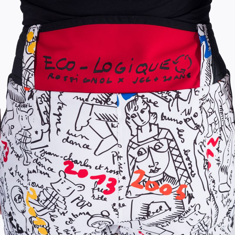 Dámské lyžařské kalhoty Rossignol Eco-Logic Ski white 5