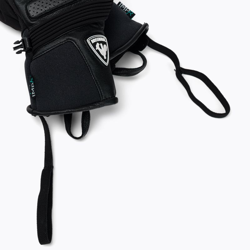 Pánské lyžařské rukavice Rossignol Wc Expert Lth Impr G black 7