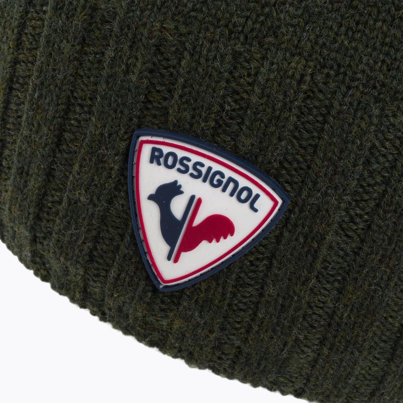 Pánská zimní čepice Rossignol L3 Alan dark khaki 3