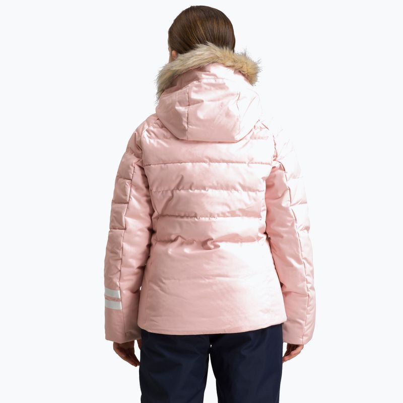 Dětská lyžařská bunda Rossignol Girl Polydown powder pink 10