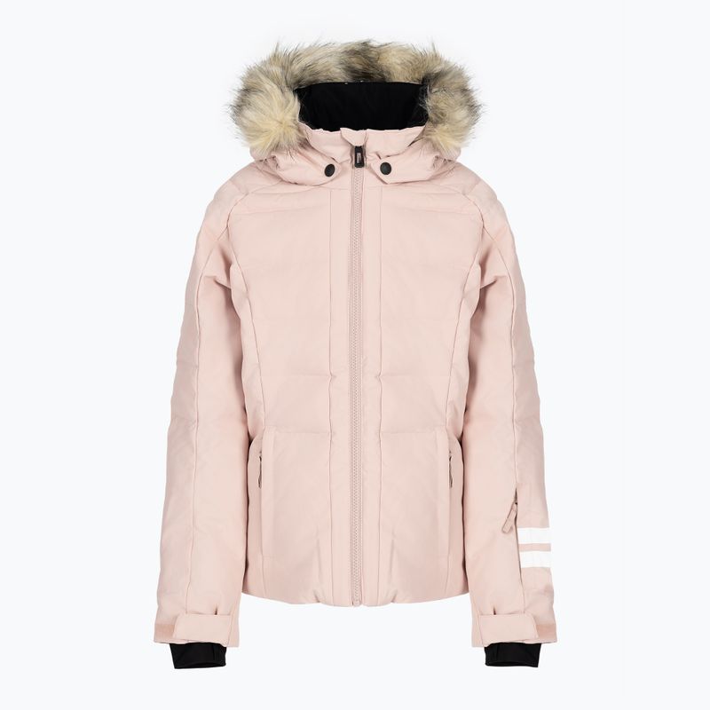 Dětská lyžařská bunda Rossignol Girl Polydown powder pink
