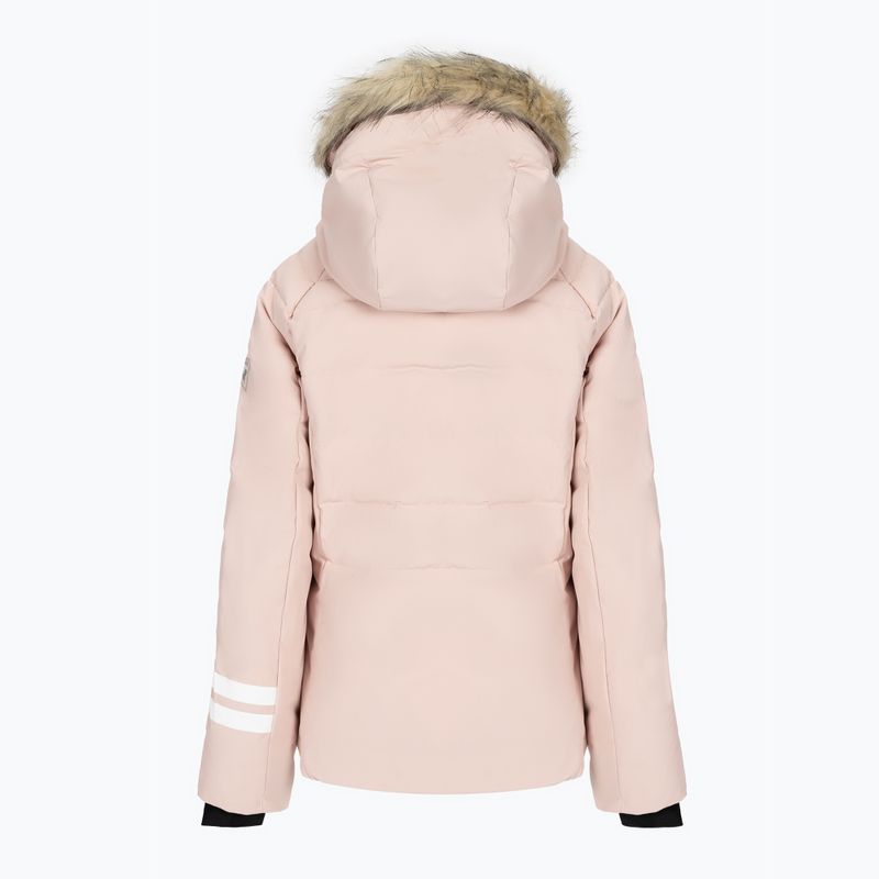 Dětská lyžařská bunda Rossignol Girl Polydown powder pink 2