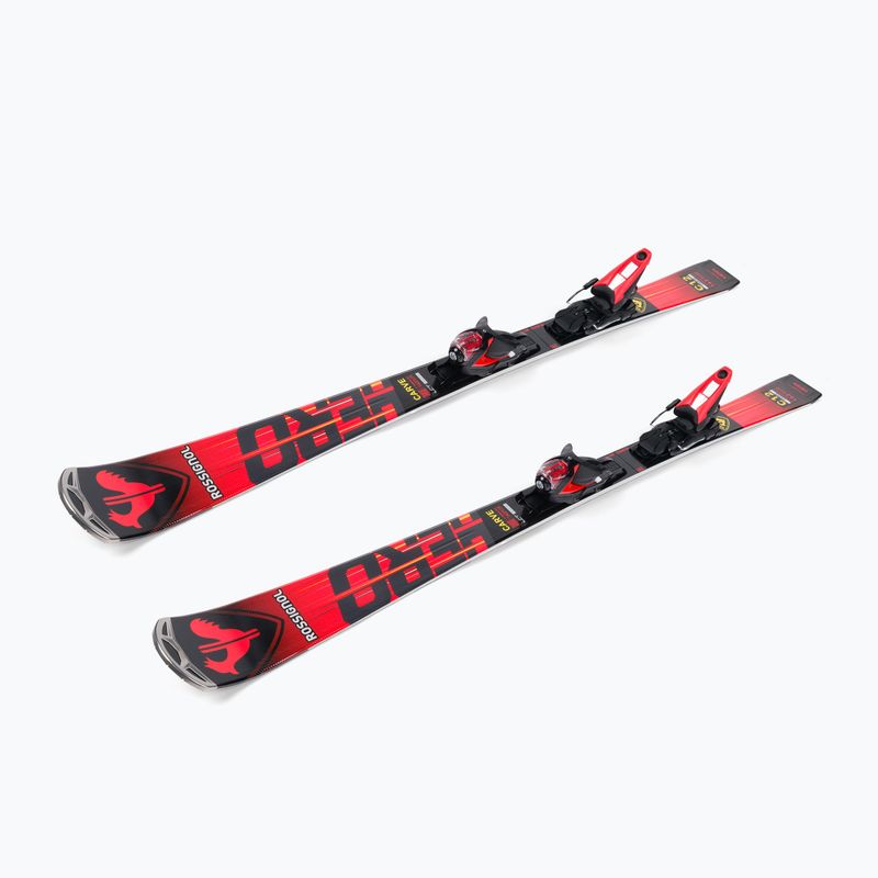 Sjezdové lyže Rossignol Hero Carve K + NX12 red 4