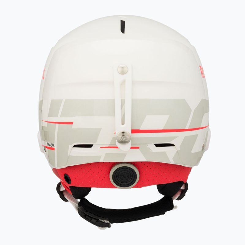 Lyžařská helma Rossignol Hero Slalom Impacts + Chinguard bílá 3