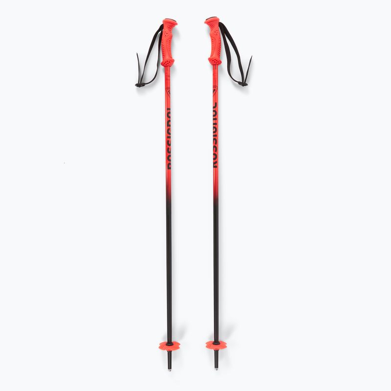 Lyžařské hůlky dziecięce Rossignol Hero black/red