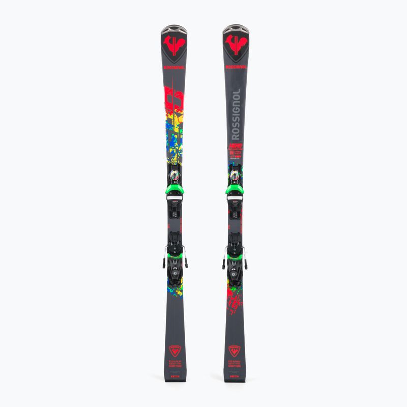 Sjezdové lyže Rossignol Hero Elite ST TI LTD K + SPX14 black/red