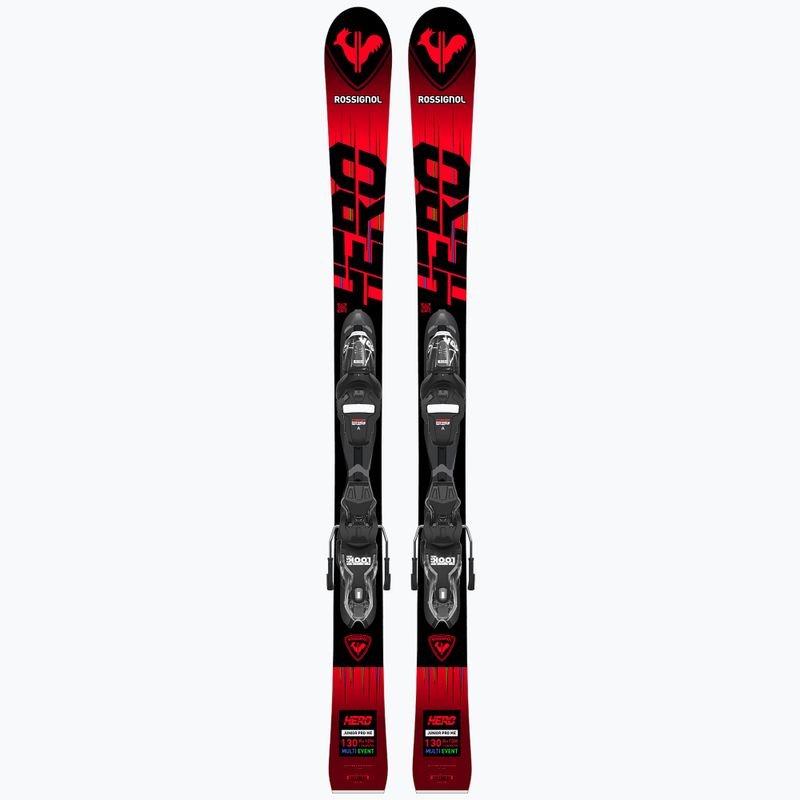 Dětské sjezdové lyže Rossignol Hero Multi Event + XP7 red 10
