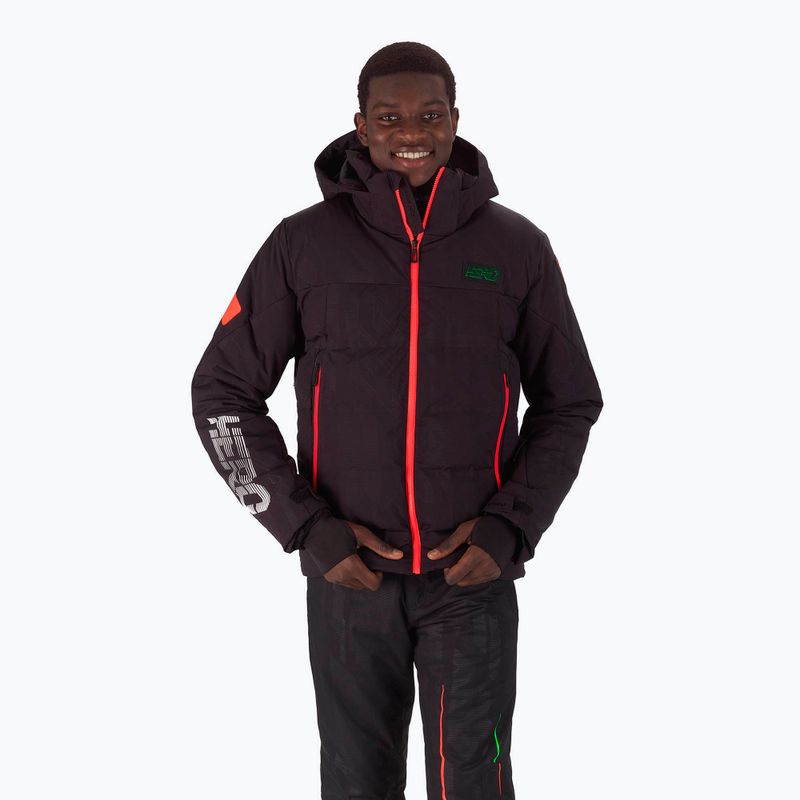 Pánská lyžařská bunda Rossignol Hero Depart black/red