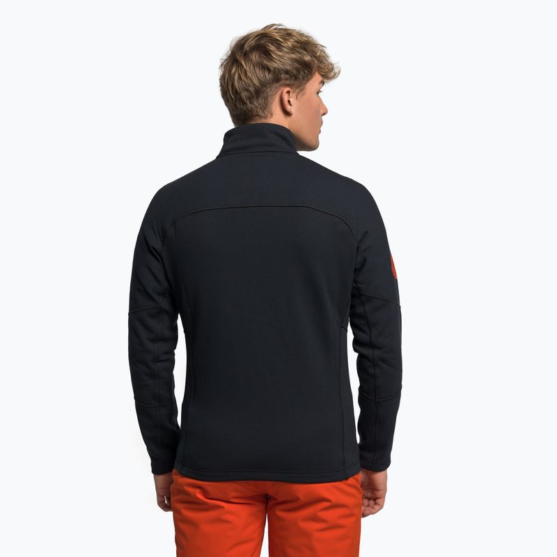 Pánská lyžařská mikina Rossignol Hero Clim black/red 4