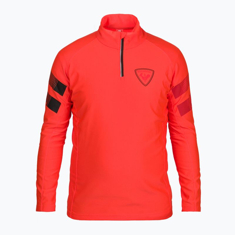 Pánská lyžařská mikina Rossignol Classique Hero 1/2 Zip red