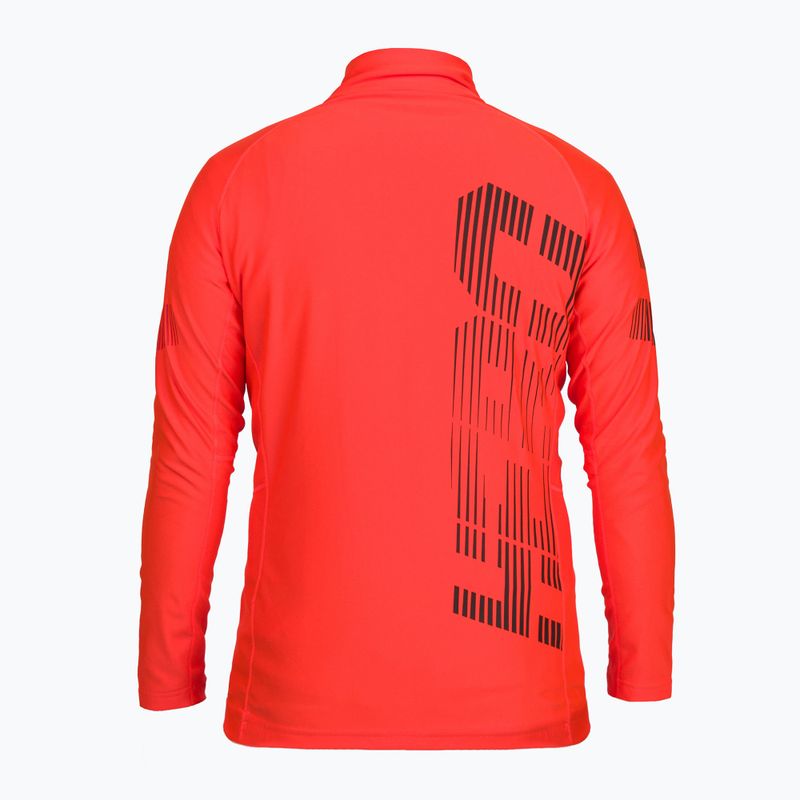 Pánská lyžařská mikina Rossignol Classique Hero 1/2 Zip red 2