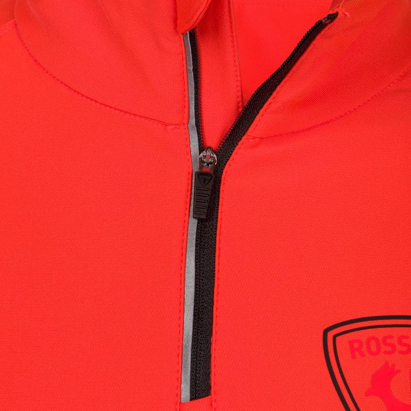 Pánská lyžařská mikina Rossignol Classique Hero 1/2 Zip red 5