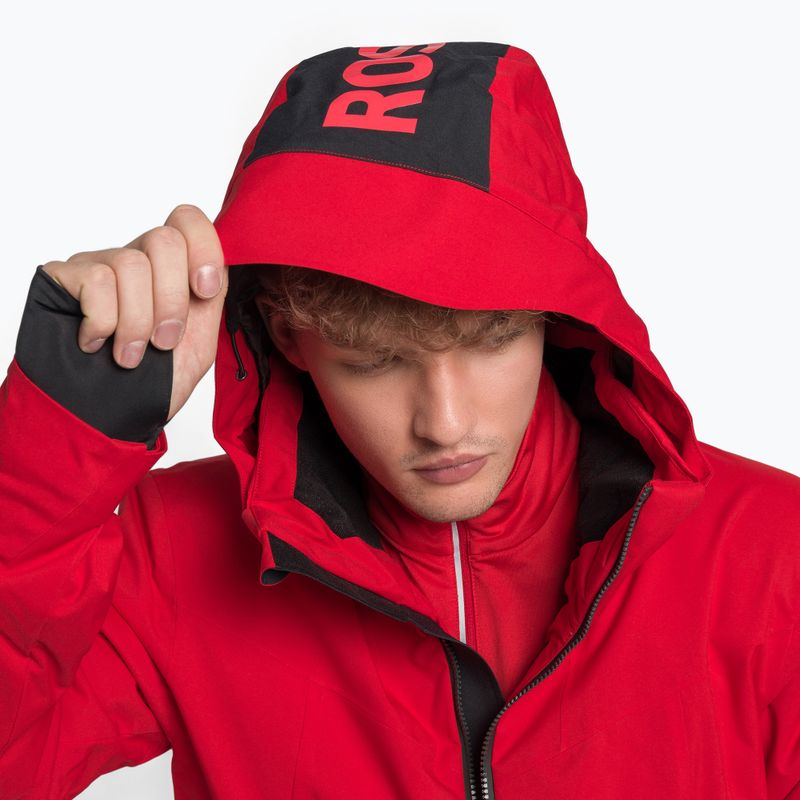 Pánská lyžařská bunda Rossignol Controle red 8