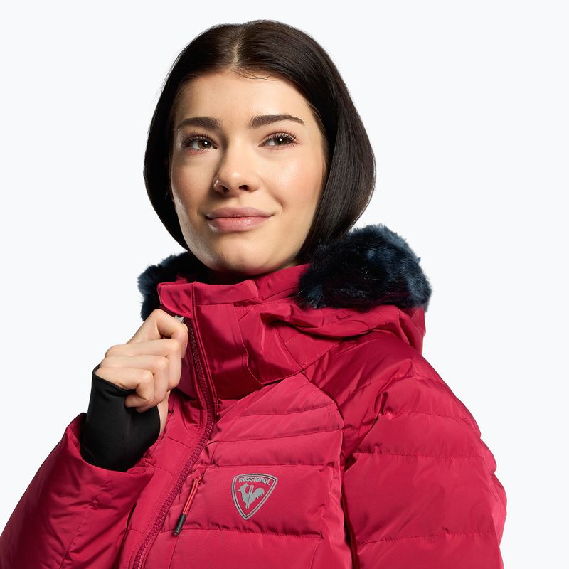 Dámská lyžařská bunda Rossignol Rapide Pearly red 5