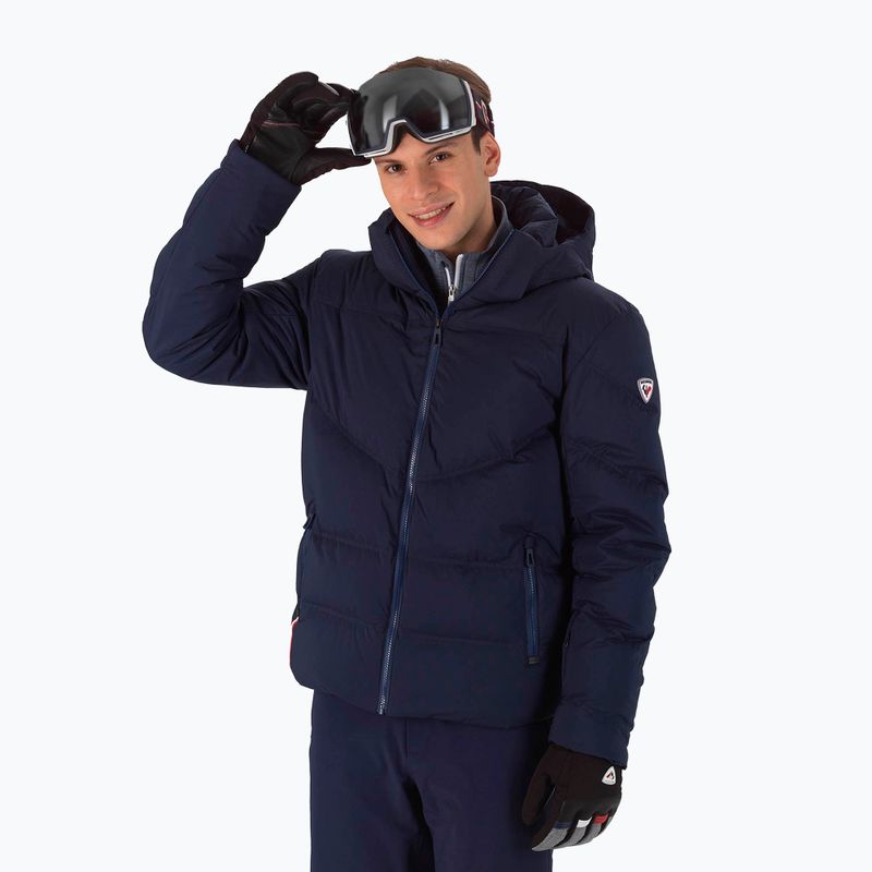 Pánská lyžařská bunda Rossignol Signature Merino Down navy