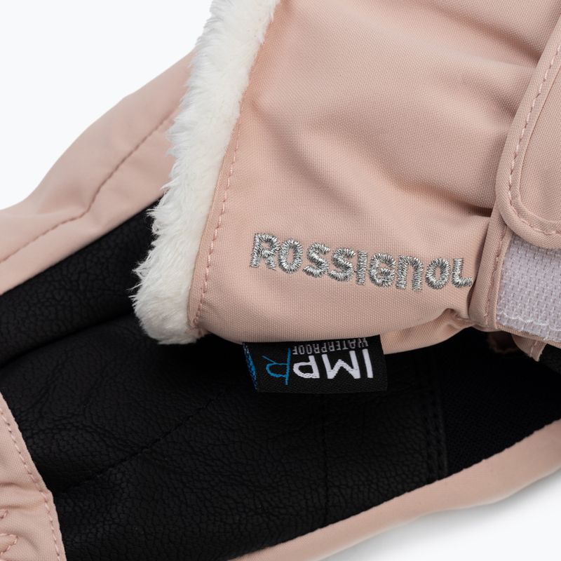 Dámské lyžařské rukavice Rossignol Saphir Impr G pink 5