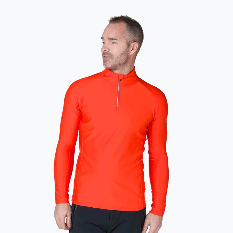 Pánská termální mikina Rossignol Classique 1/2 Zip orange