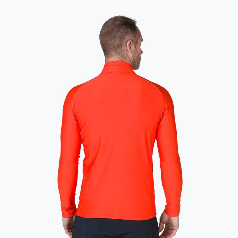 Pánská termální mikina Rossignol Classique 1/2 Zip orange 2