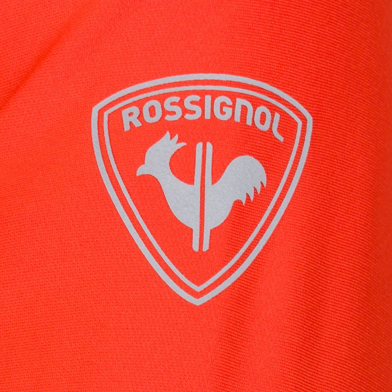 Pánská termální mikina Rossignol Classique 1/2 Zip orange 5