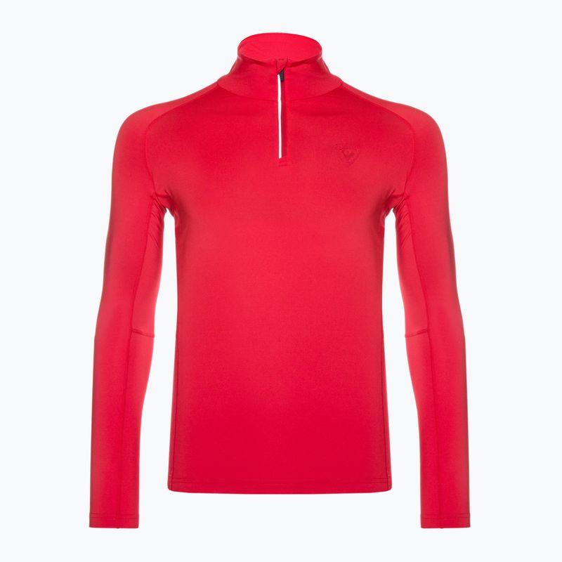 Pánský longsleeve termo tričko Rossignol Classique 1/2 Zip sports red 6