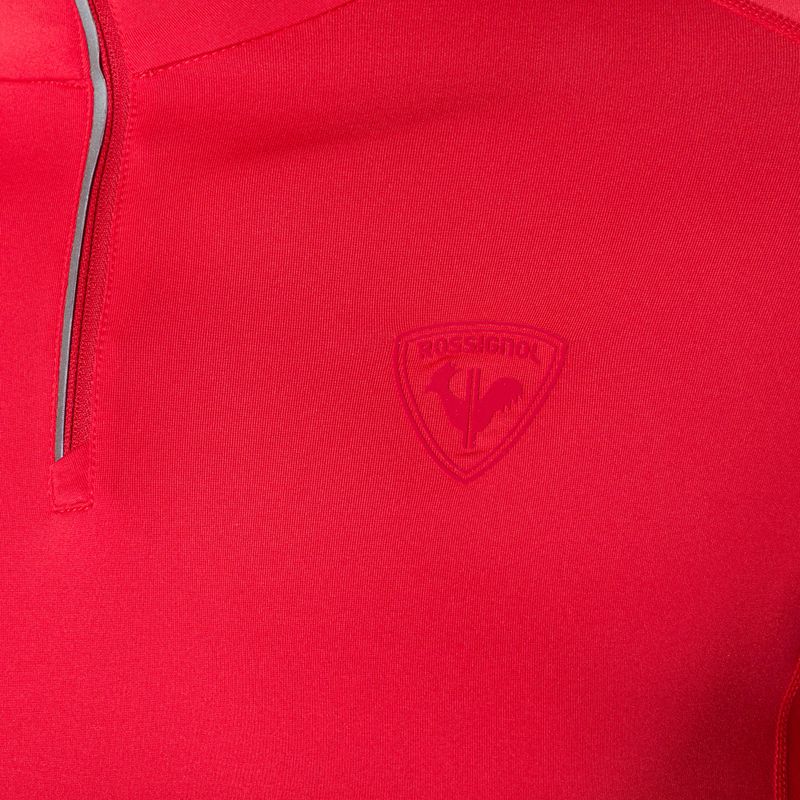 Pánská termoakční mikina Rossignol Classique 1/2 Zip sports red 8