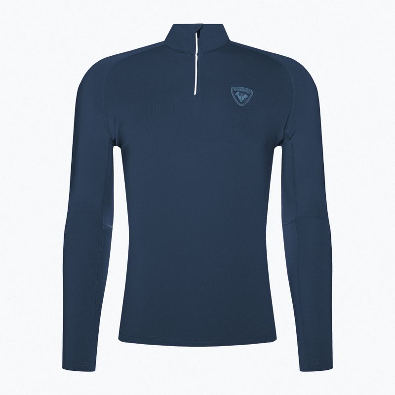 Pánská termoakční mikina Rossignol Classique 1/2 Zip dark navy 6