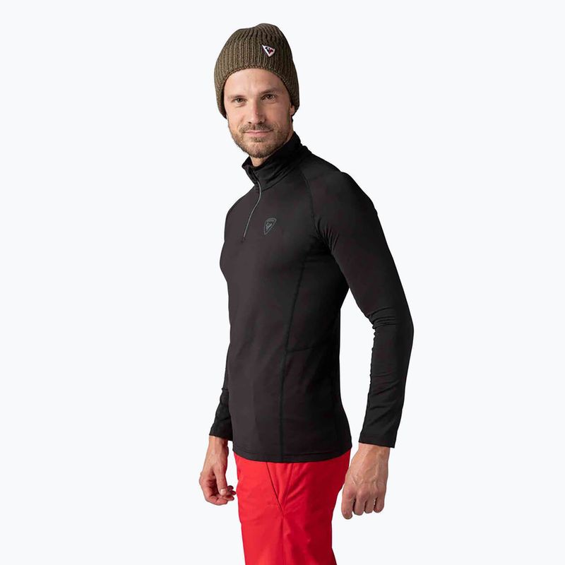 Pánská termoakční mikina Rossignol Classique 1/2 Zip black 4
