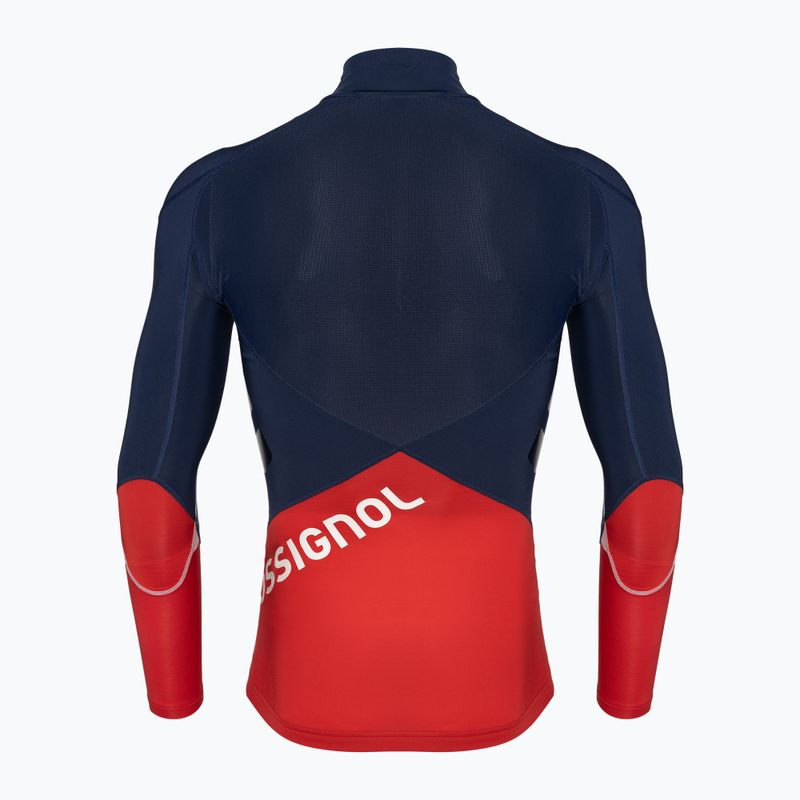 Pánské kompresní tričko Rossignol Infini Race Top dark navy 11