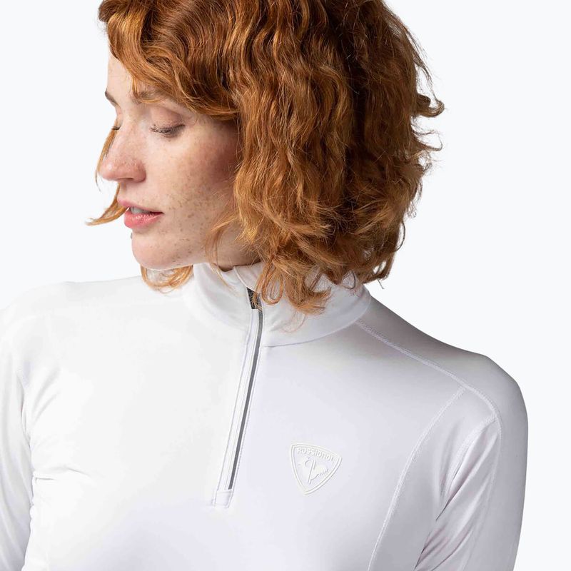 Dámská termoakční mikina Rossignol Classique 1/2 Zip white 6