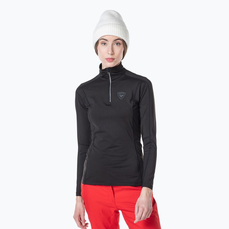 Dámská termoakční mikina Rossignol Classique 1/2 Zip black