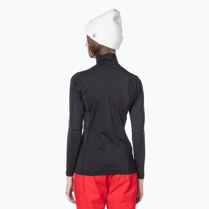 Dámská termoakční mikina Rossignol Classique 1/2 Zip black 3