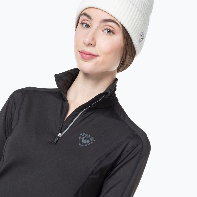 Dámské termo tričko longsleeve  Rossignol Classique 1/2 Zip black 4