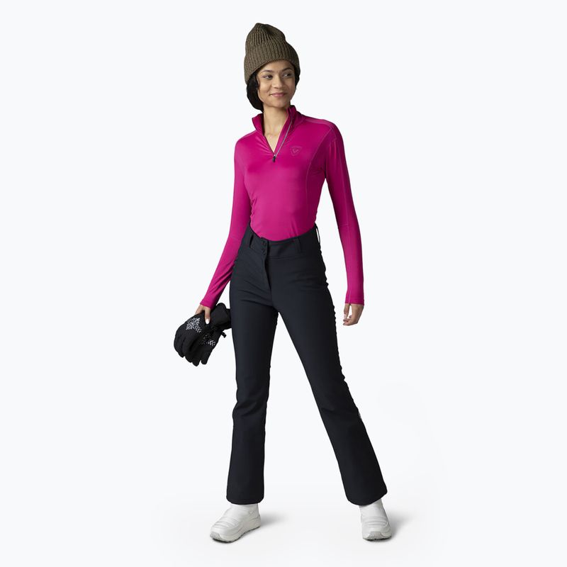 Dámská termoakční mikina Rossignol Classique 1/2 Zip orchid pink 4