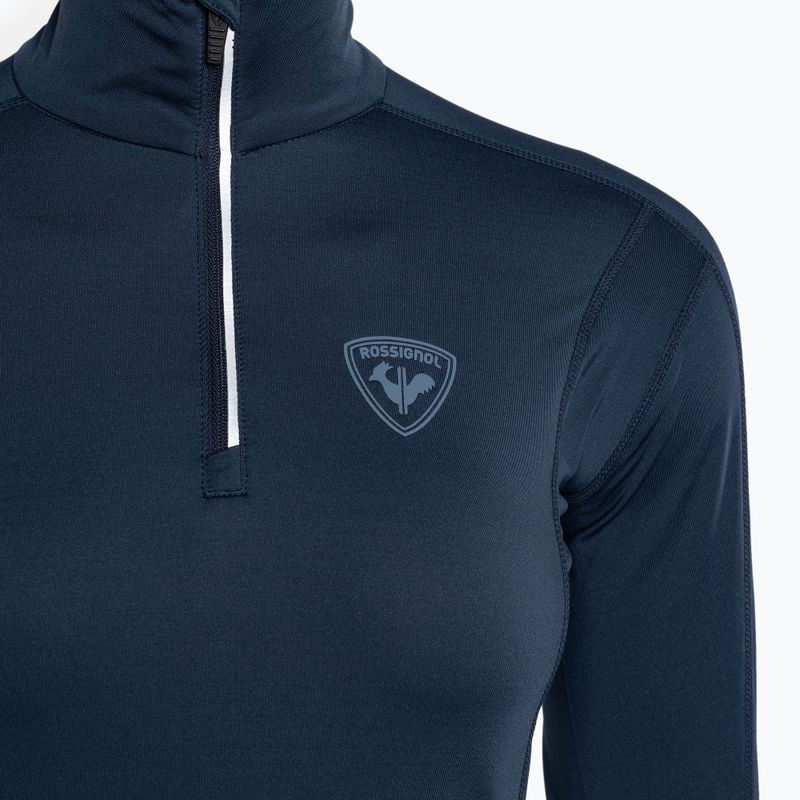 Dámská termoakční mikina Rossignol Classique 1/2 Zip dark navy 9