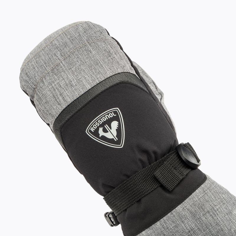 Pánské lyžařské rukavice Rossignol Type Impr M heather grey 4