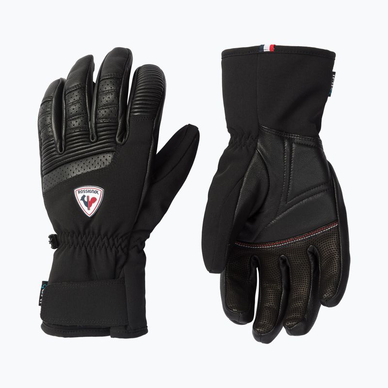 Rossignol Concept Lth Impr G pánské lyžařské rukavice černé 5