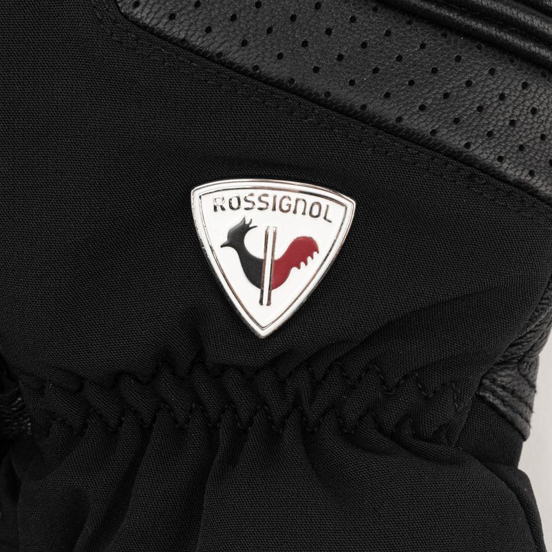 Rossignol Concept Lth Impr G pánské lyžařské rukavice černé 4