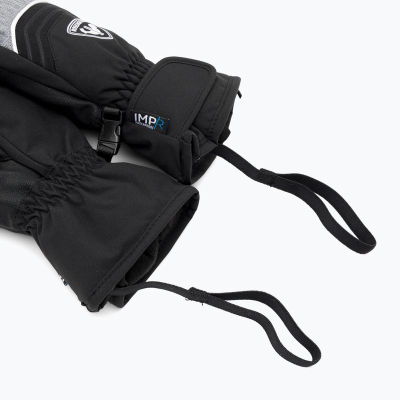 Dětské lyžařské rukavice Rossignol Jr Tech Impr M heather grey  6