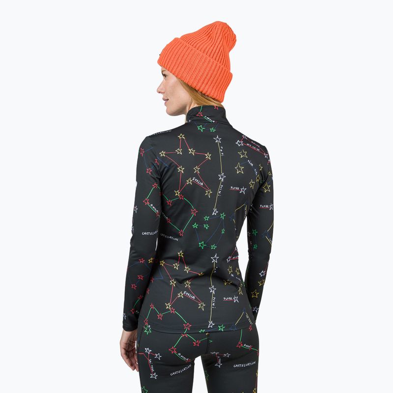 Dámská termoakční mikina Rossignol Booster 1/2 Zip Top 100 black 2