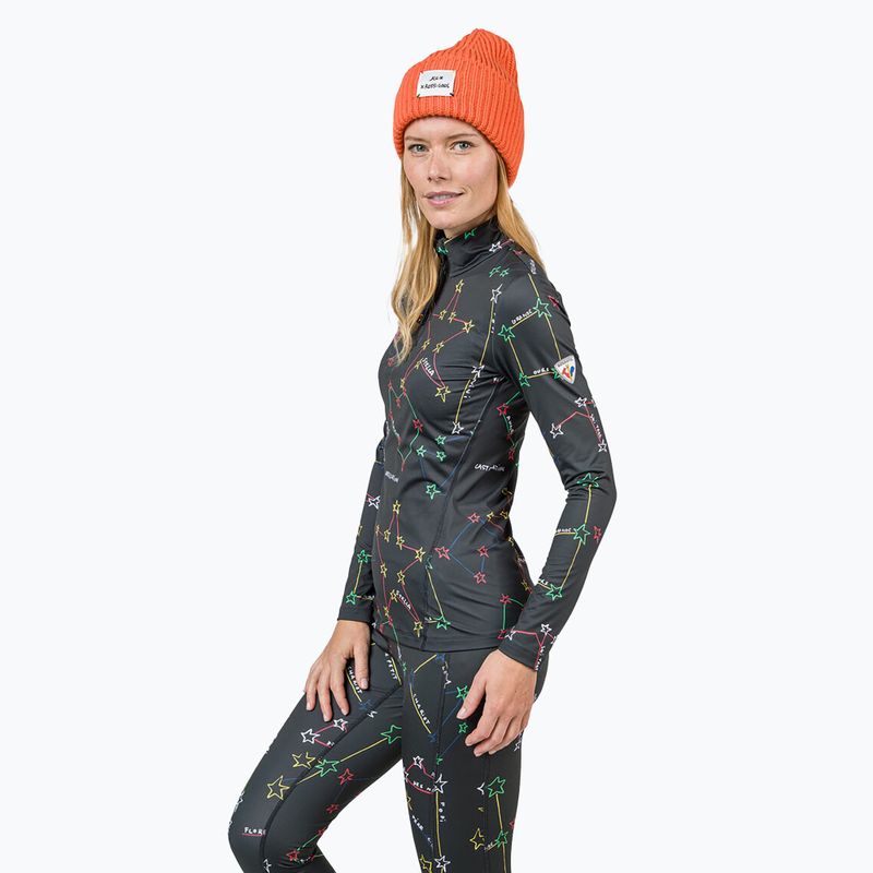 Dámská termoakční mikina Rossignol Booster 1/2 Zip Top 100 black 3
