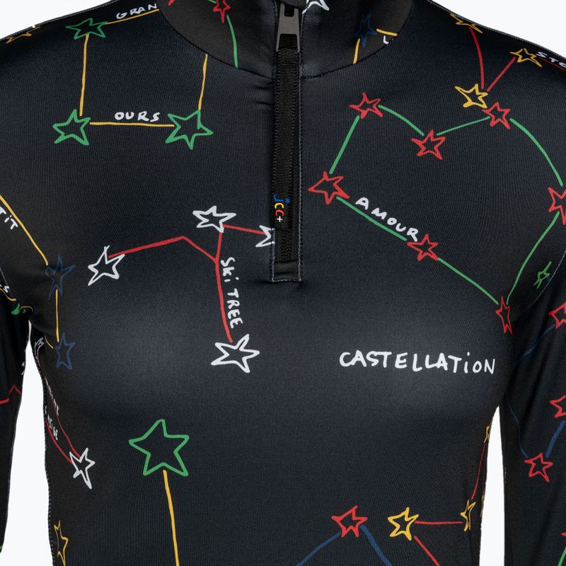 Dámská termoakční mikina Rossignol Booster 1/2 Zip Top 100 black 9