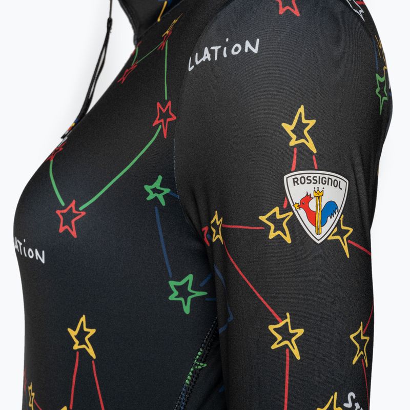Dámská termoakční mikina Rossignol Booster 1/2 Zip Top 100 black 10