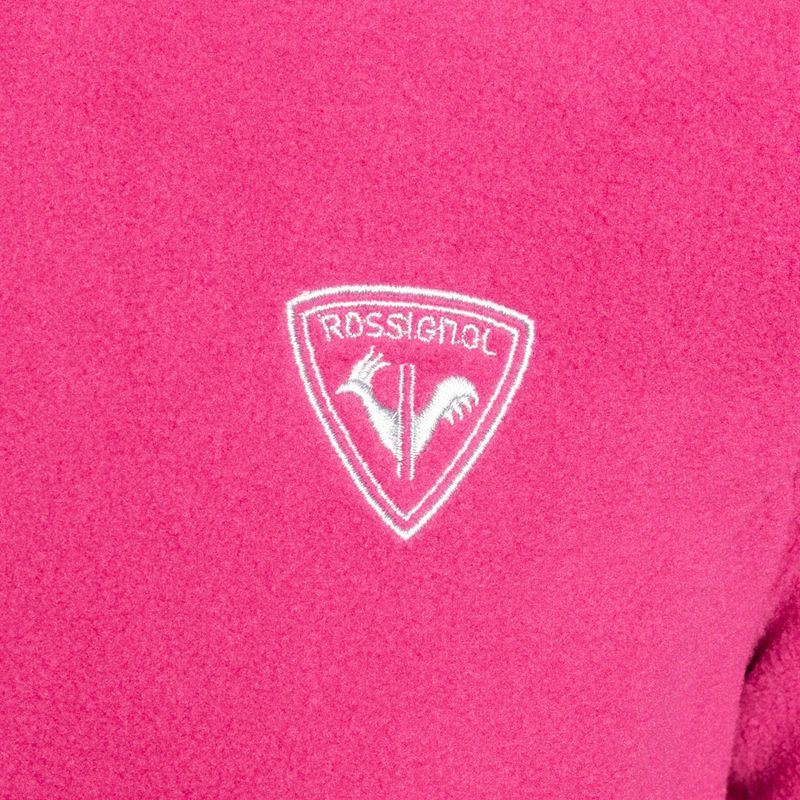 Rossignol Girl Fleece orchid pink dětská lyžařská mikina 8