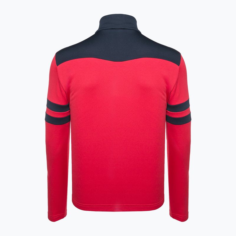 Pánská termoakční mikina Rossignol Resort 1/2 Zip sports red 8