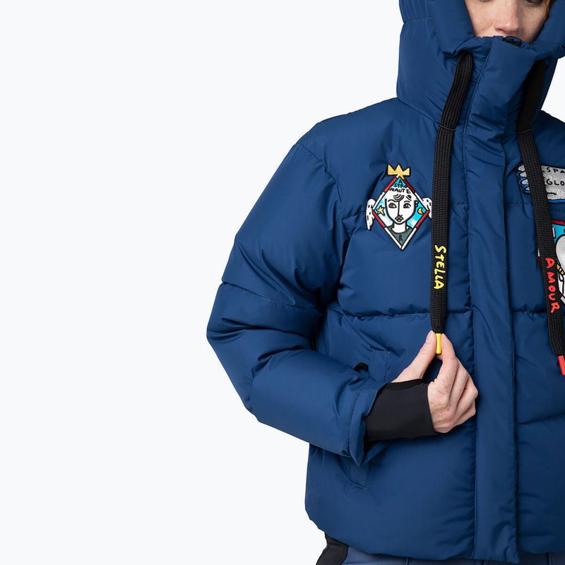 Dámská lyžařská bunda Rossignol Modul Down Bomber cosmic blue 12