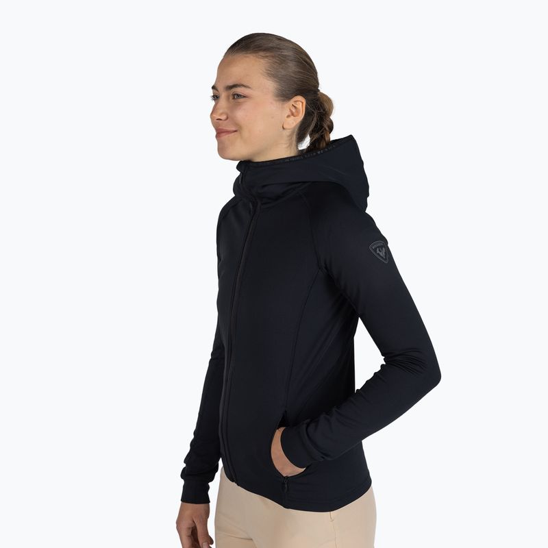 Dámská mikina Rossignol Mid Layer Thin Full Zip black 4