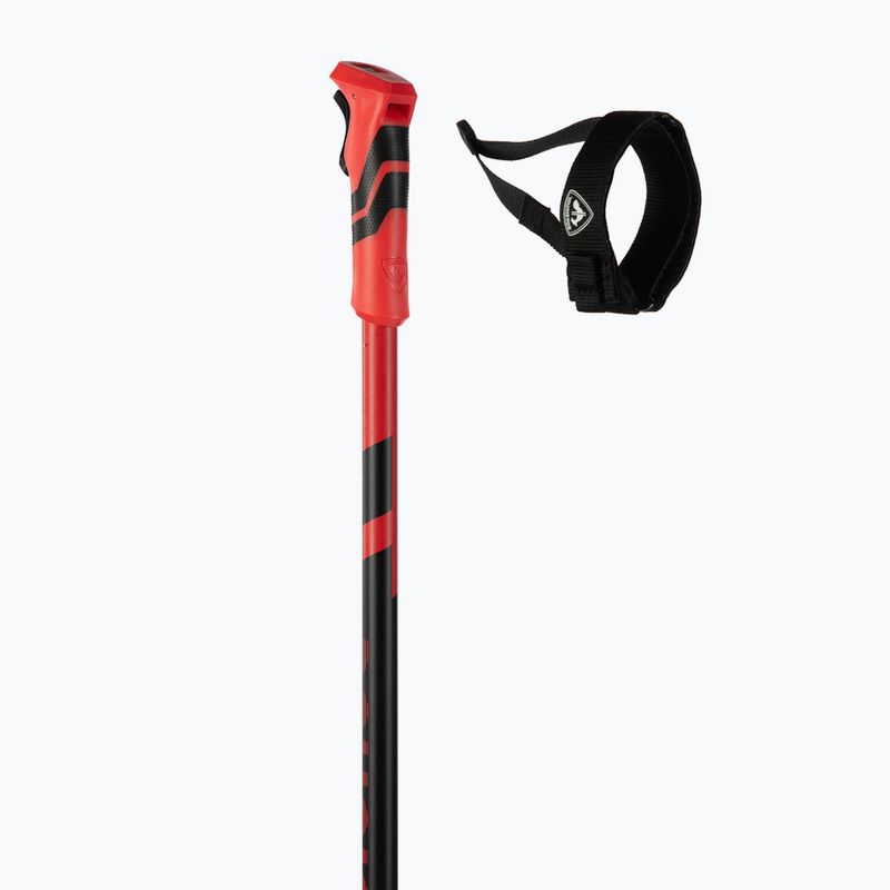 Lyžařské hůlky Rossignol Tactic Clip black/red 2